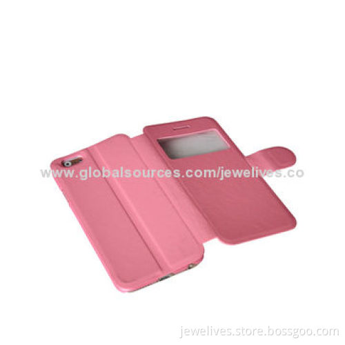High-quality Genuine Leather Case for iPhone 6 Plus, with Card HolderNew